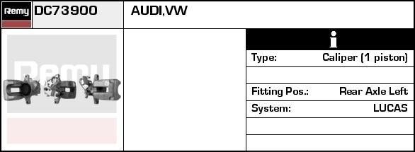 DELCO REMY Pidurisadul DC73922